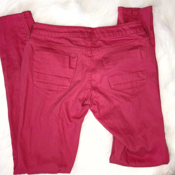 City Streets size 3 juniors pink skinny jeans EUC - Picture 4 of 5